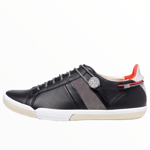 SOLD - PLAE 'Mulberry' Leather Low Tops - Picture 4 of 14